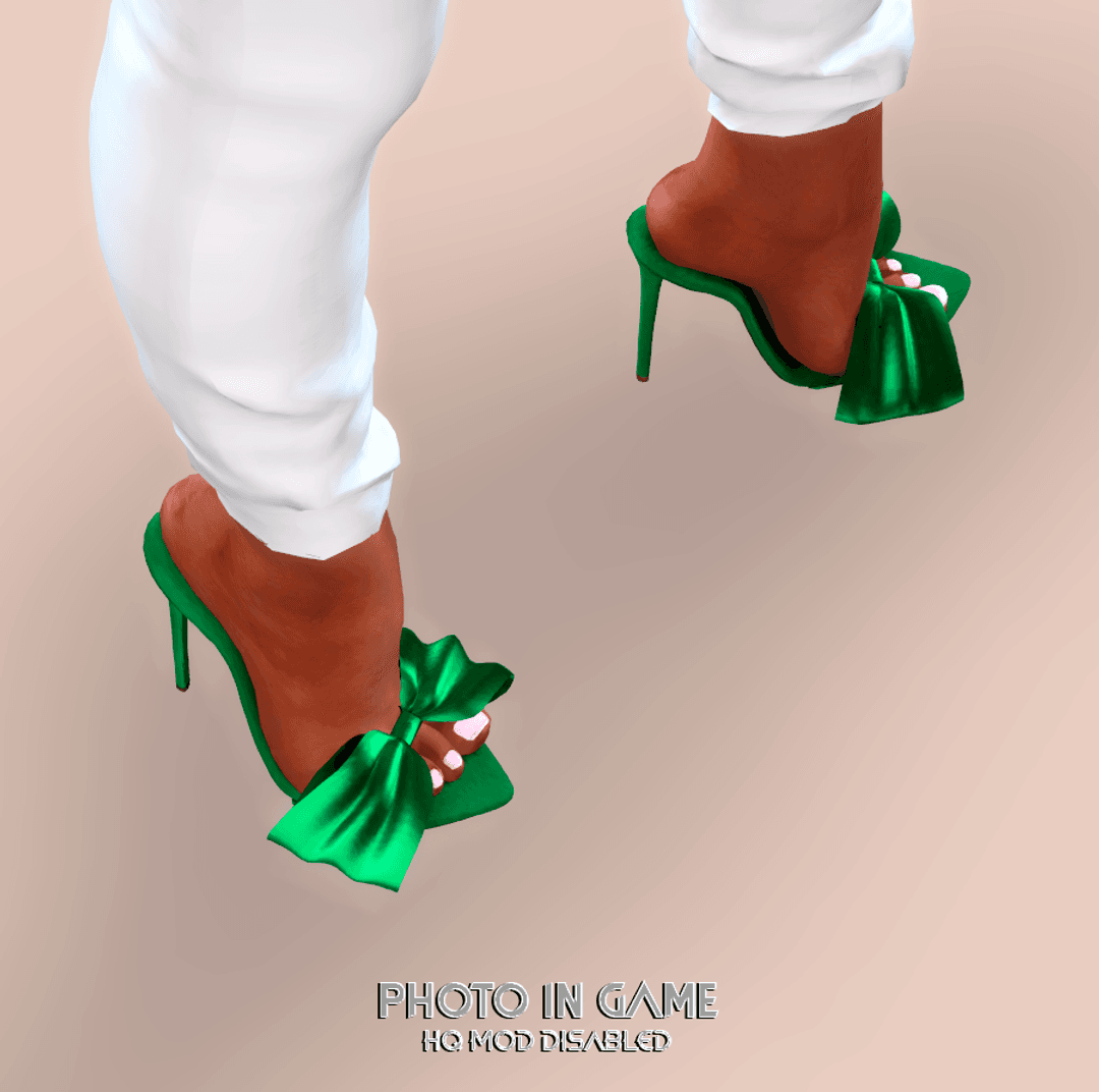 Галерея мода Босоножки Butterfly-Knot Heels #1